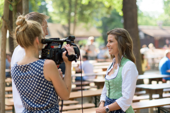 Shooting mit dem amtierenden tz-Wiesn-Madl Stephanie